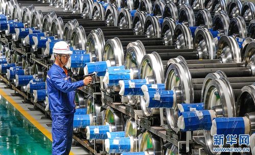 安徽馬鞍山 輪對(duì)出口俏 產(chǎn)品生產(chǎn)忙